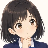 考えるセナちゃん